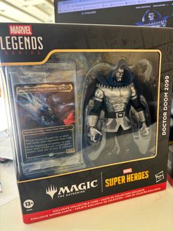 Marvel Legends Doctor Doom 2099 Figure Magic The Gathering