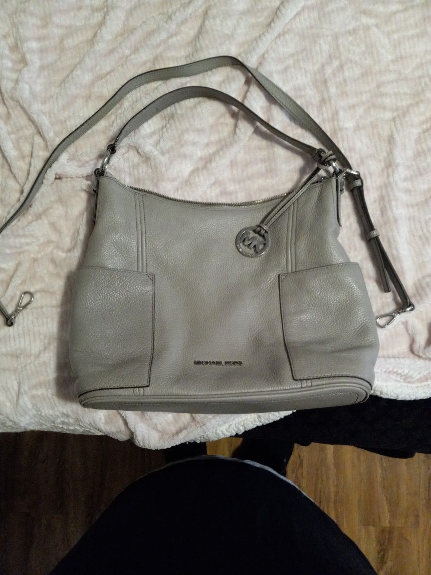 Lt. Gray Michael Kors Purse