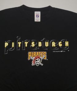 Lg - Vintage 90s PITTSBURGH PIRATES Baseball T shirt ⚾️ 1999 Logo 7 tags ⚾️ MLB Mint cond. Mens LARGE