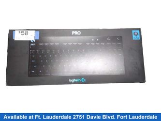 Logitech Gx Blue Clicky Black Computer Keyboard
