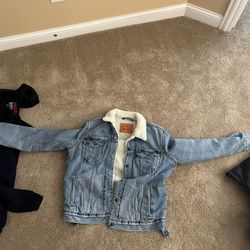 Levi’s Sherpa Denim Jacket