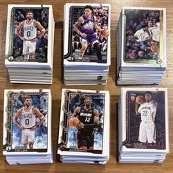 2025 Topps Flagship & Holiday Basketball Card Lot 