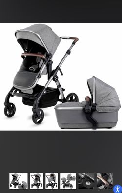 New 2021 Silver Cross Wave Stroller -Zinc (Gray)