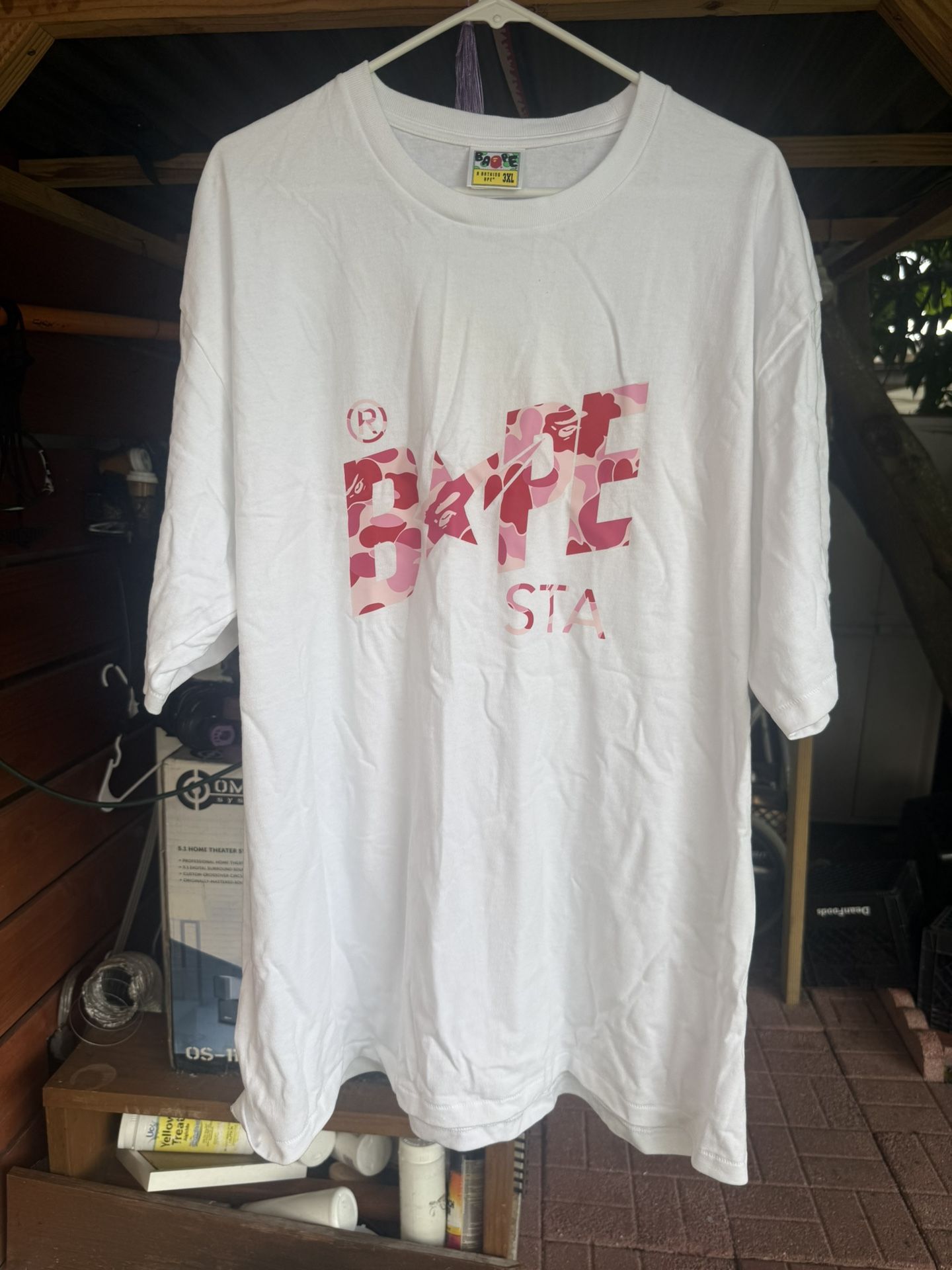 4 Brand New Bape Shirts