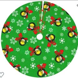 New Grinch Tree Skirt 