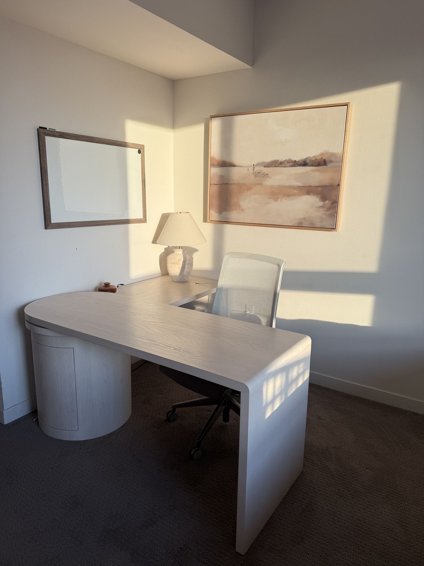 Crate & Barrel NEW swivel desk- save $700