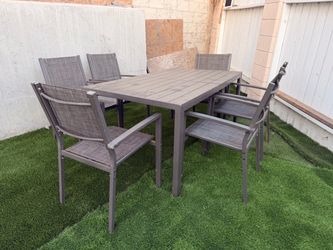 Patio table set