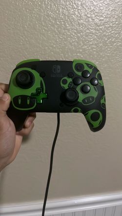 PDP Rematch Glow Wired Controller for Nintendo Switch (1-Up Mushroom)