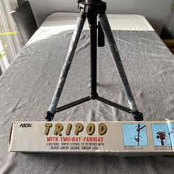 Vintage Brand New Focal Camera Tripod 