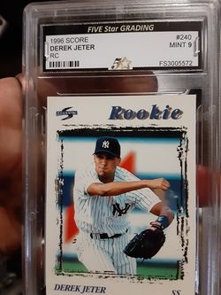 1996 SCORE DEREK JETER ROOKIE CARD!!!