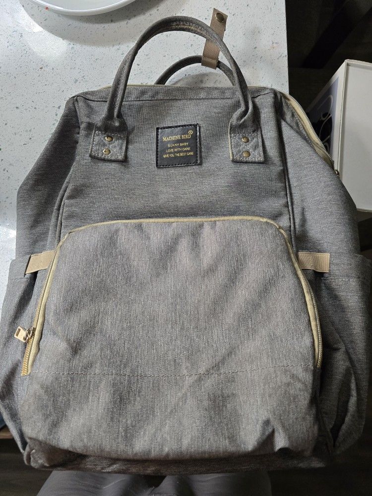 Machine Bird Diaper Bag