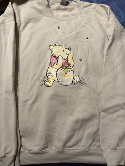 Custom Winnie The Pooh Crewneck 