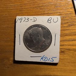 1973 D Mint Half Dollar Uncirculated