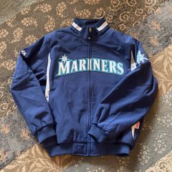 Mariners Fleece Retro Dugout Jacket 