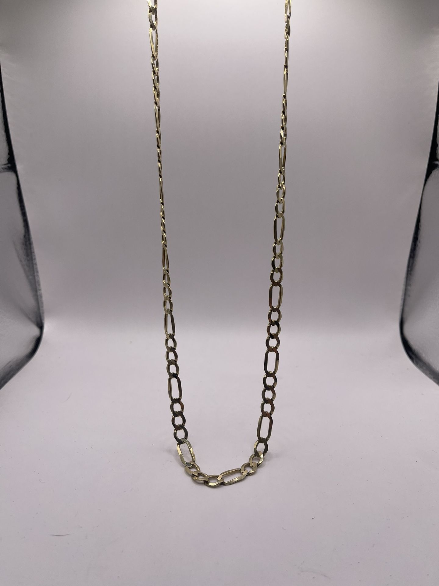 14kt Gold Figaro Link Style Chain