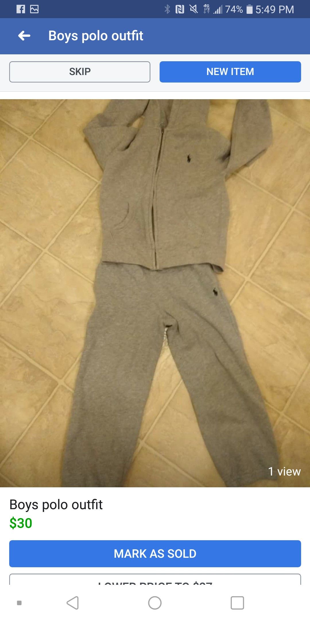 Boys size 5