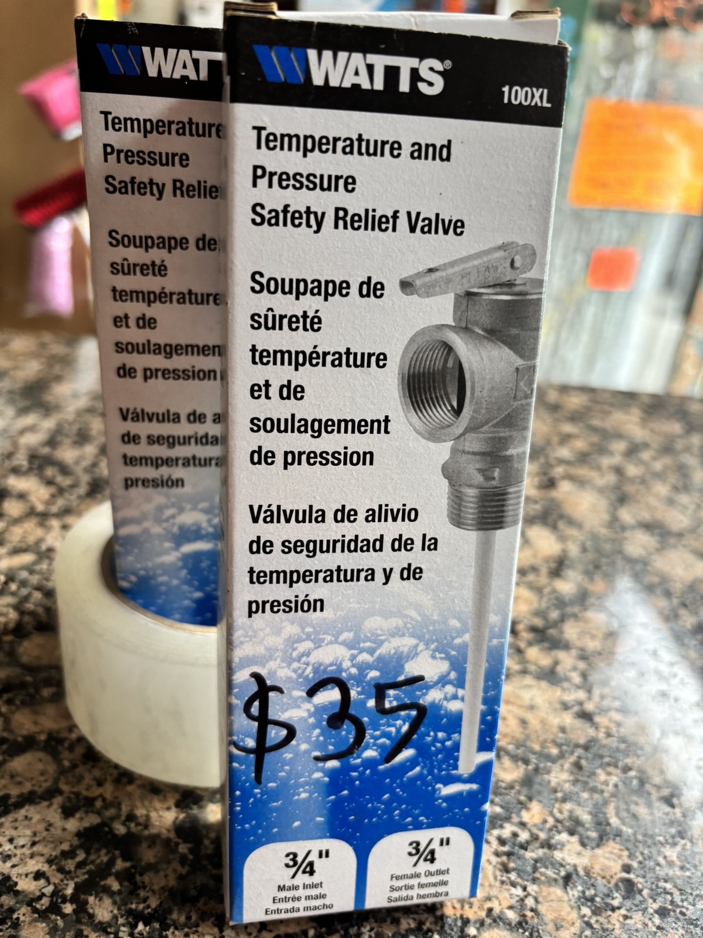 Temperature & Pressure Relief Valve♨️