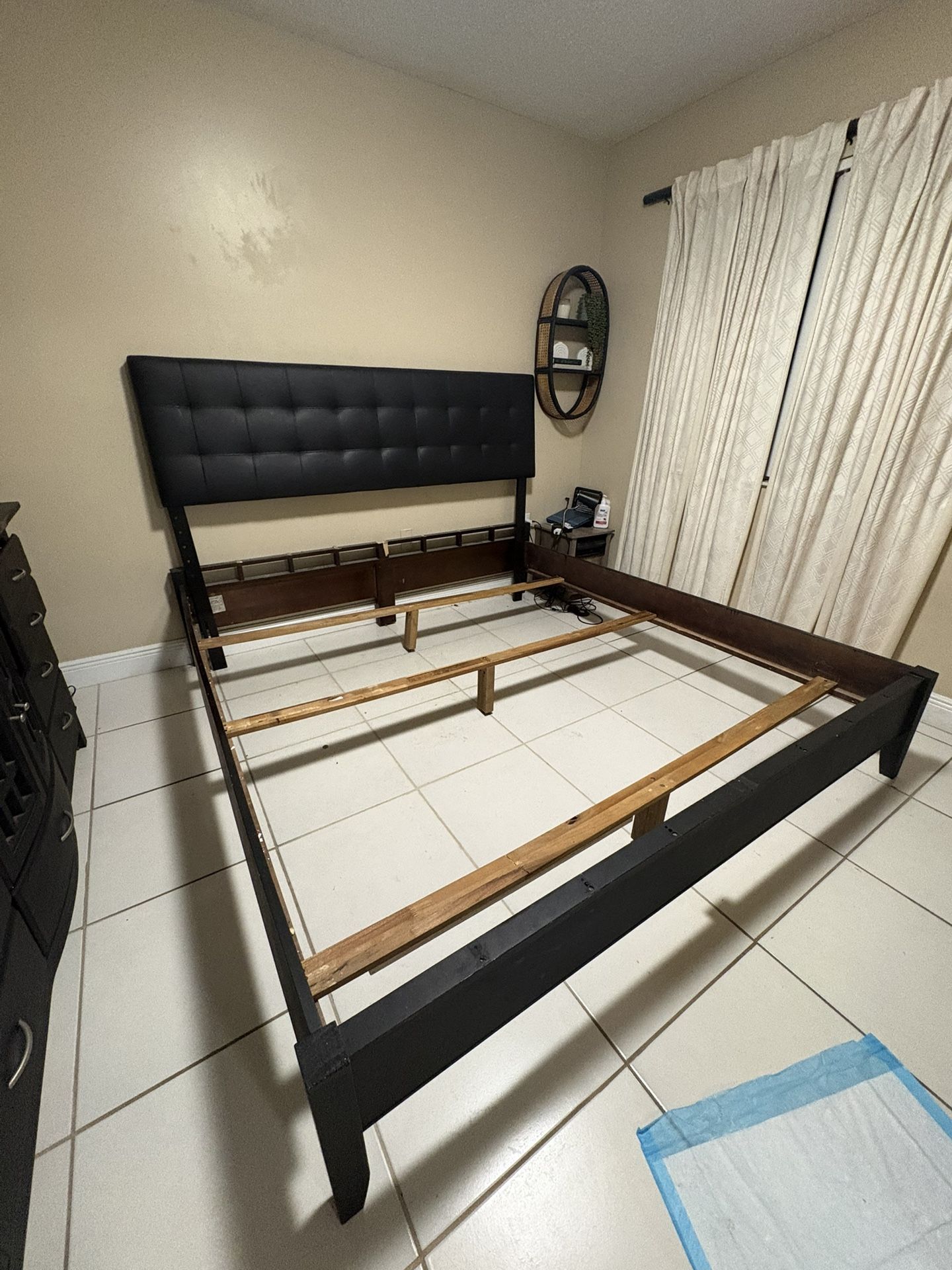 Free King Bed Frame With Headboard