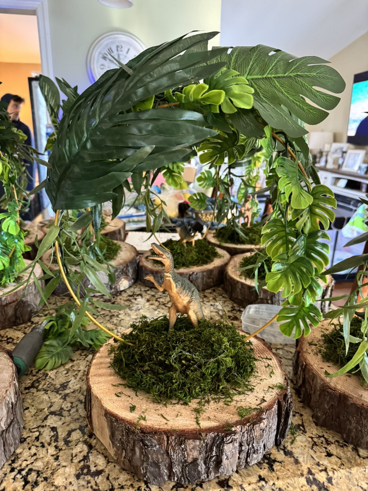 Dinosaur Centerpieces