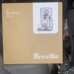 Brand New Breville The Bambino Plus Espresso Machine 