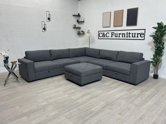 Storage Sectional Sofa - Delivery Available