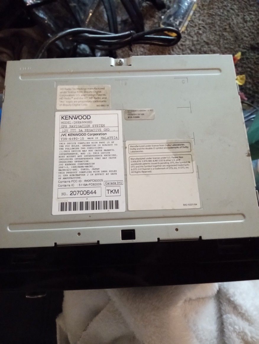 Kenwood Car Stereo DNX6990HD for Sale in Kent, WA OfferUp