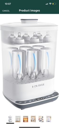 Baby Bottle Sterilizer 6-in-1 HAUTURE bottle 