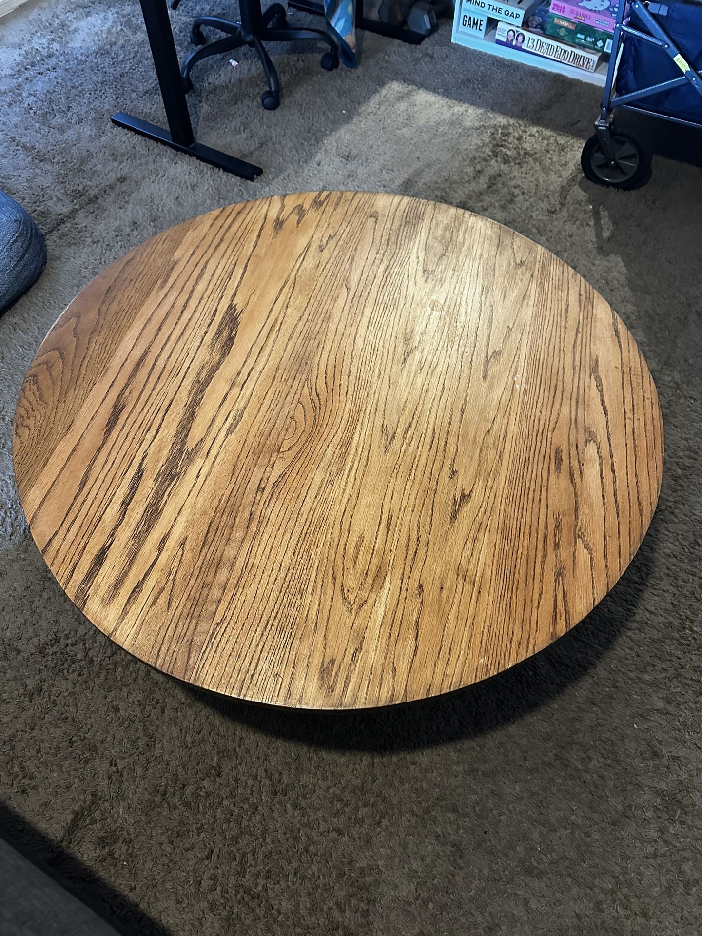 42 Inch Round Coffee Table 