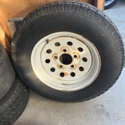 Spare Trailer Tire