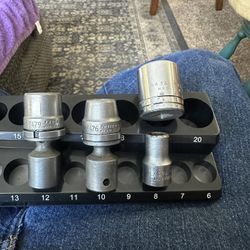 PROTO Proto Tools Sockets Four Sockets One Price