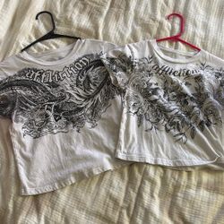 Junior Girls affliction Shirts 