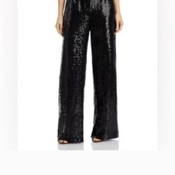 Sequin Wide-leg Pants 