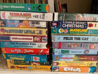 Children’s vhs tapes for trade