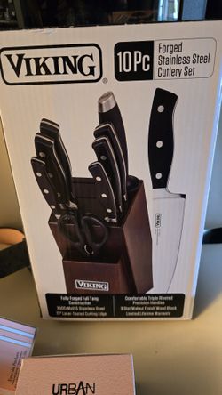 Viking 10pc Forged Stainless Steel Cutlery Set