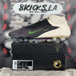 Nike Phantom 6 High Elite FG “Kobe Bryant Phantom Black” Size 11