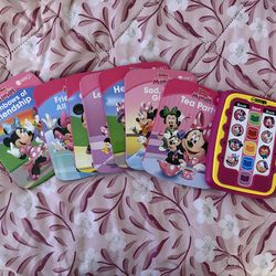Minnie Mouse book set little reader speaker