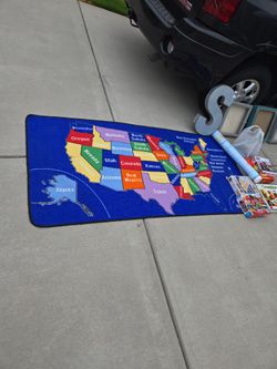 United States Rug Map