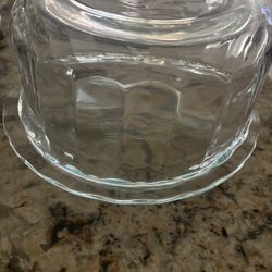 Glass Pie Dish with Top