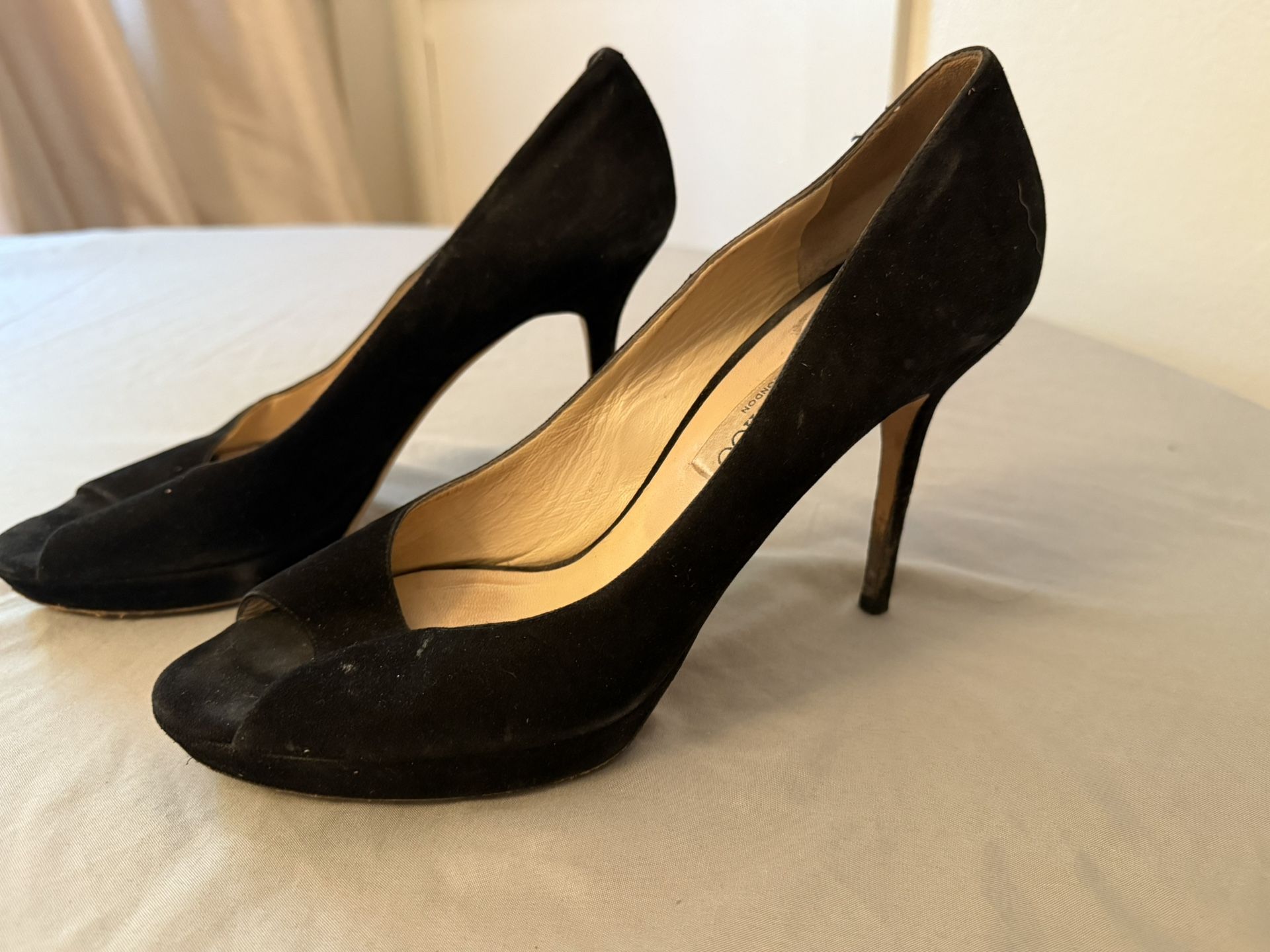 Jimmy Choo Swarovski Crystal Stiletto Heels