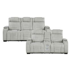 2PCS RECLINER SOFA & LOVESEAT 794559