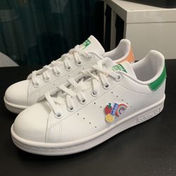 Adidas Stan Smith J Fruits & Rainbows Street Style Collaboration Size 3.5
