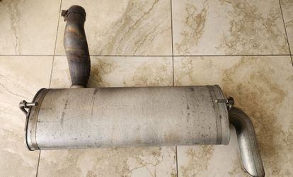 OEM Mopar Jeep JL Exhaust Rear Silencer