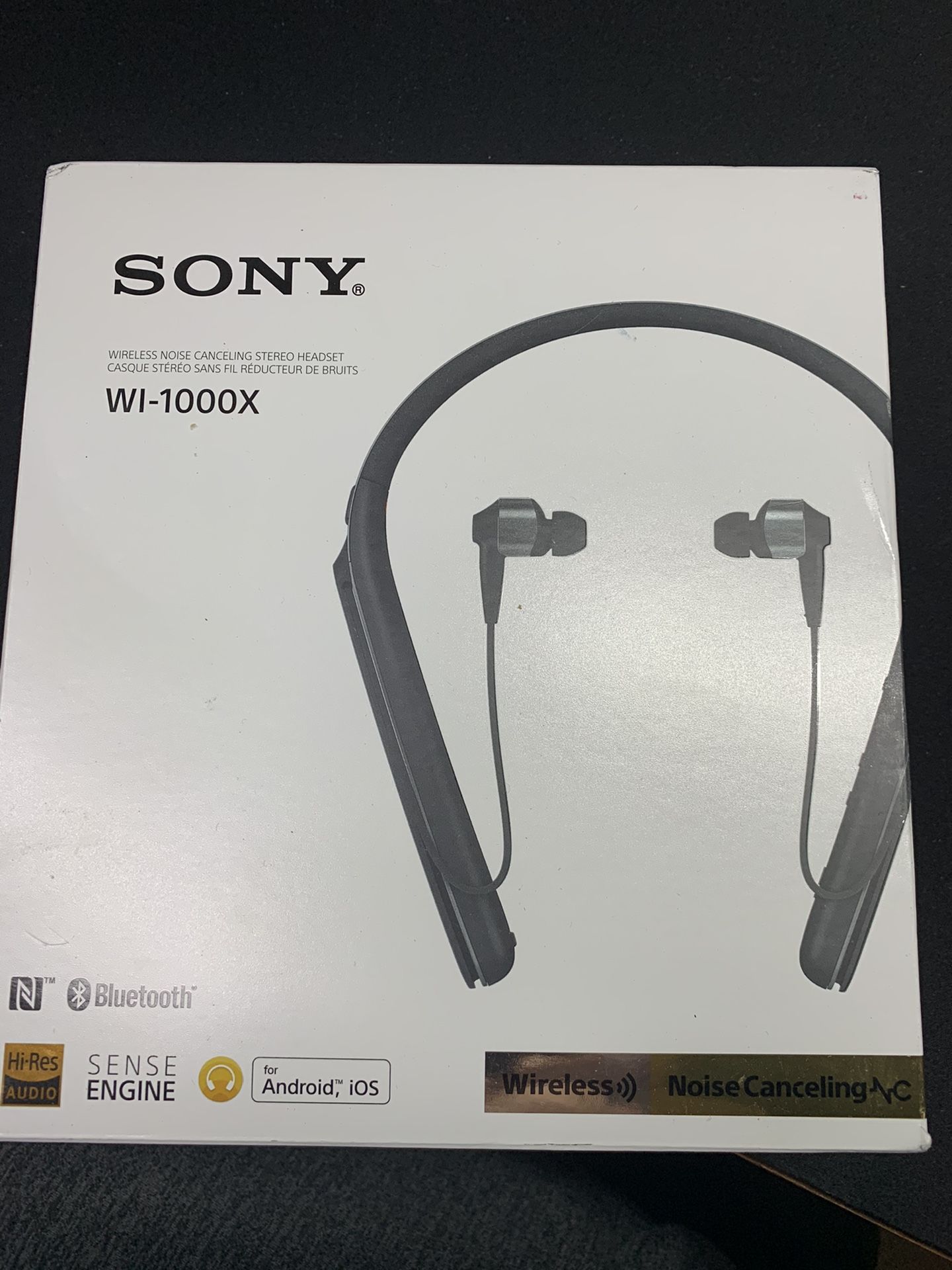 Sony WI-1000X noise cancelling wireless headphone