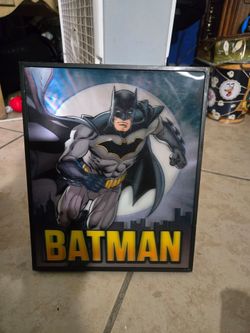 Batman holographic picture frame.
