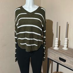 Stripped Sweater Size Xl