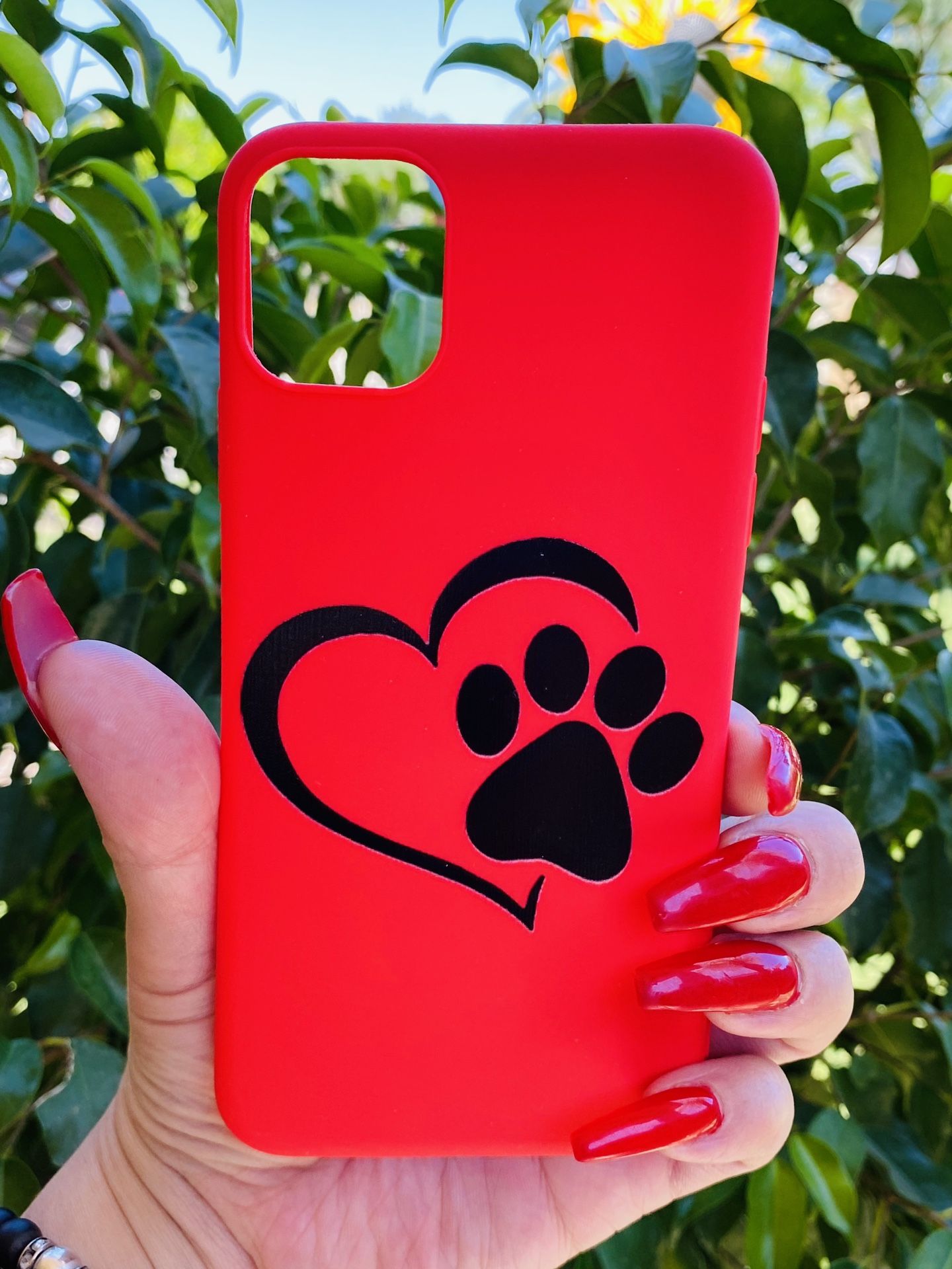 Brand new cool iphone 11 PRO MAX 6.5 case cover phone case rubber pet lovers red girls women cute pretty