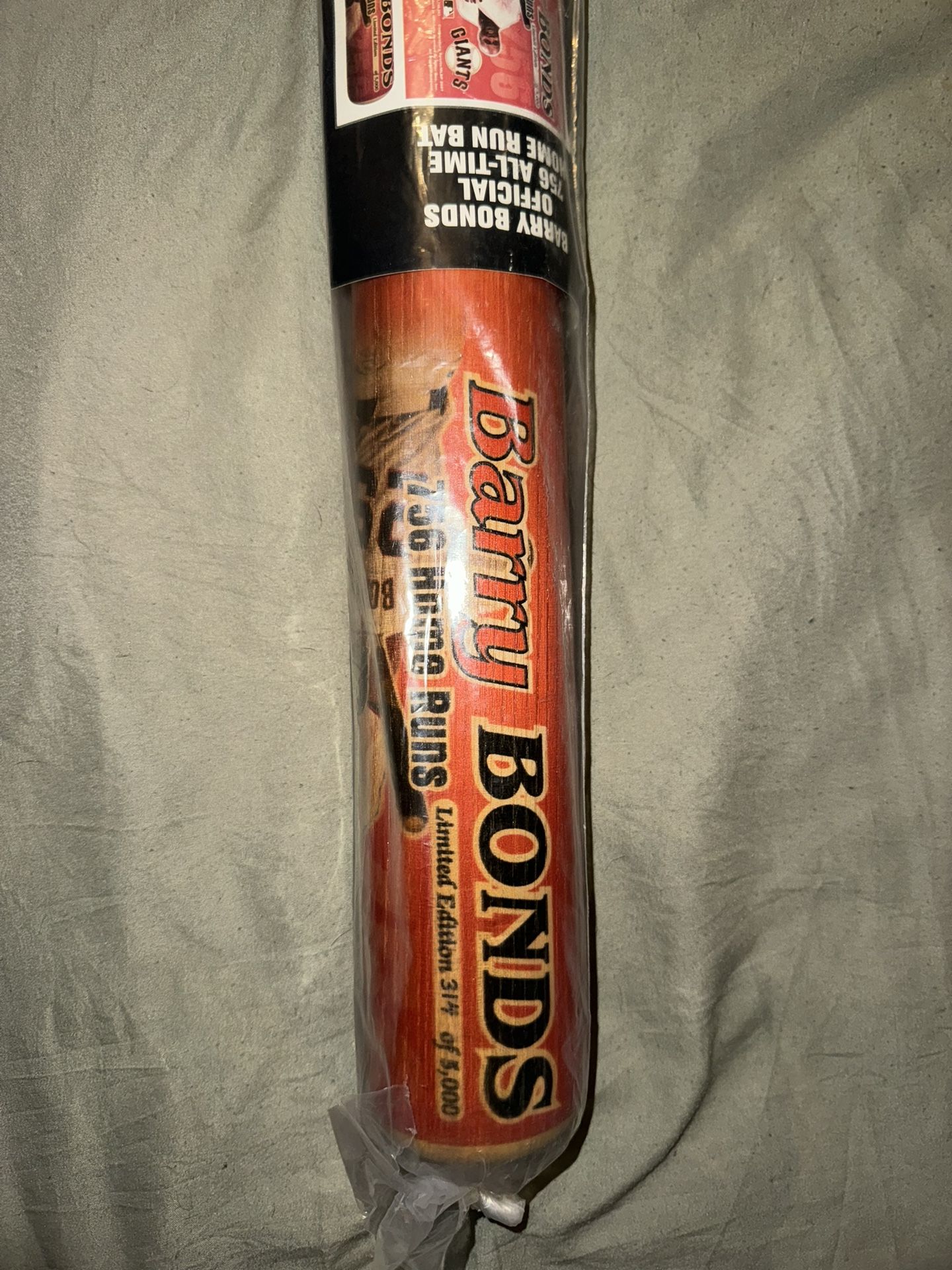 Barry Bonds 756th Home Run Bat Collectible