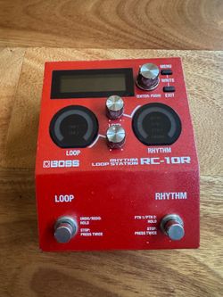 Boss Rhythm Loop Station RC-10R Looper Pedal