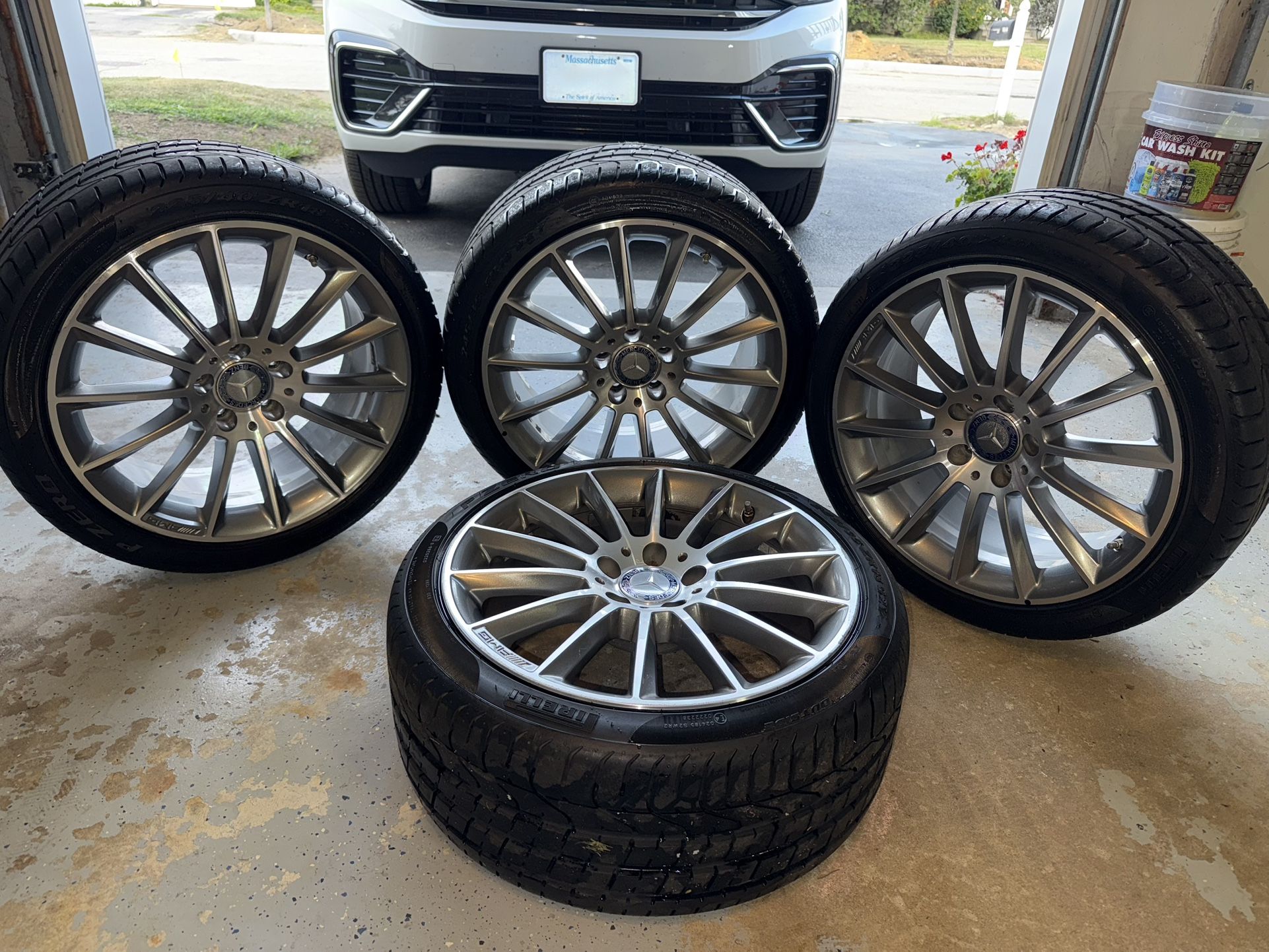 Mercedes-Benz AMG Style Staggered 18" Wheels with Tires