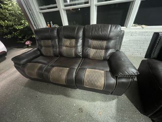 Couch and recliner set